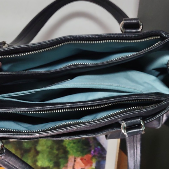 Cole Haan "Alexa" Leather Shopper Bag - Picture 12 of 13